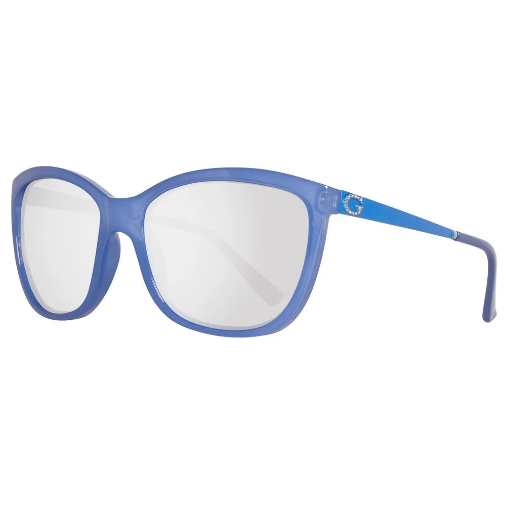 Guess Women's Blue Plastic Sunglasses