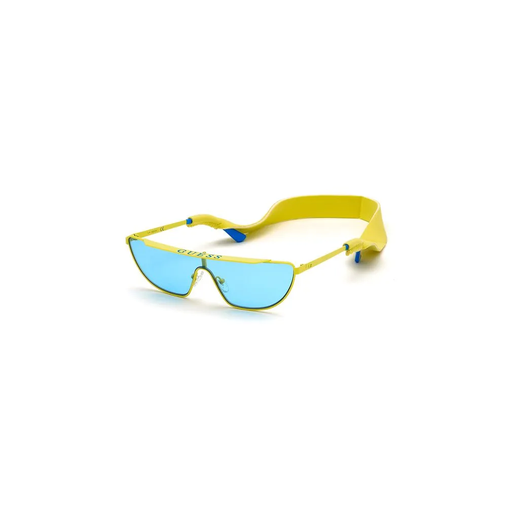 Guess Women's Yellow Metal Sunglasses