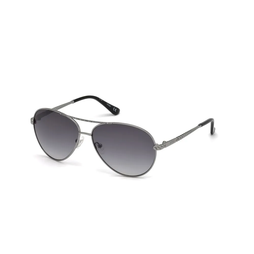 Guess Women's Gray Metal Sunglasses