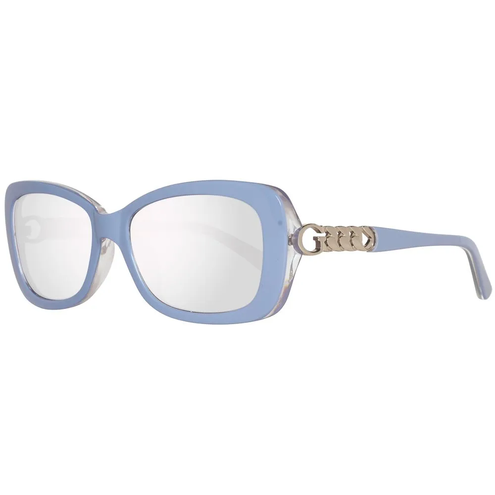 Guess Women's Blue Plastic Sunglasses