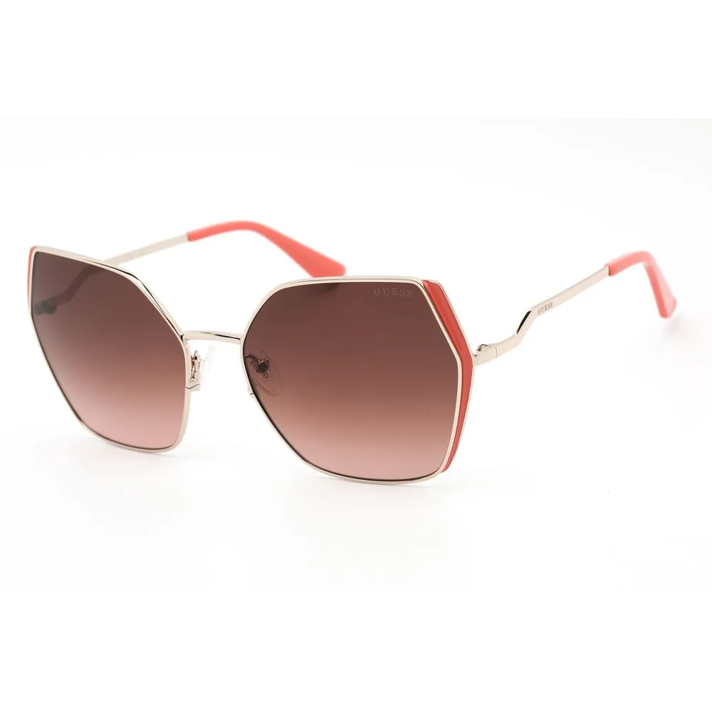 Guess Women's Gold Metal Sunglasses