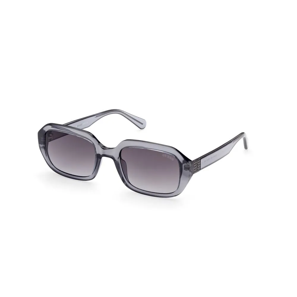 Guess Unisex Gray Injected Sunglasses