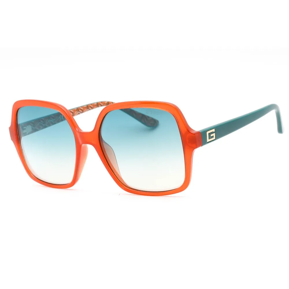 Guess Women's Orange Plastic Sunglasses