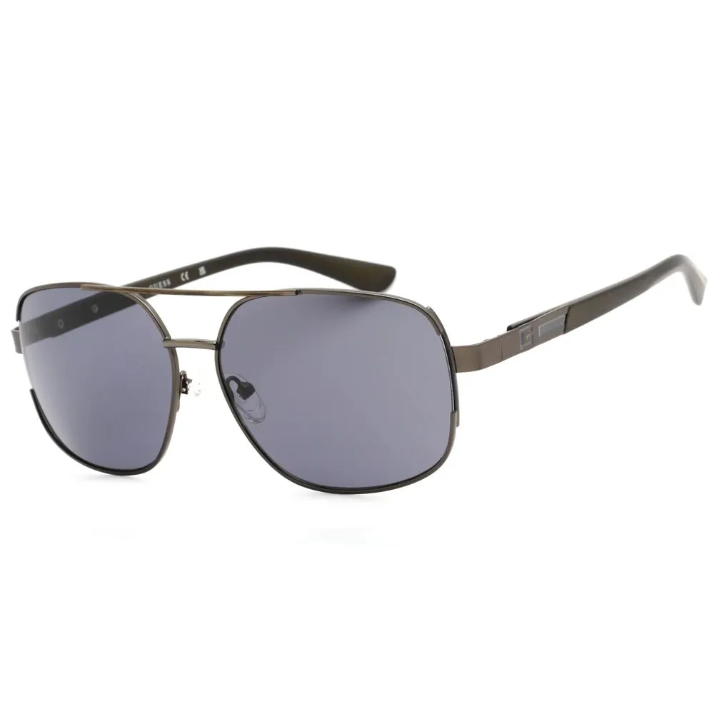Guess Men's Gray Metal Sunglasses