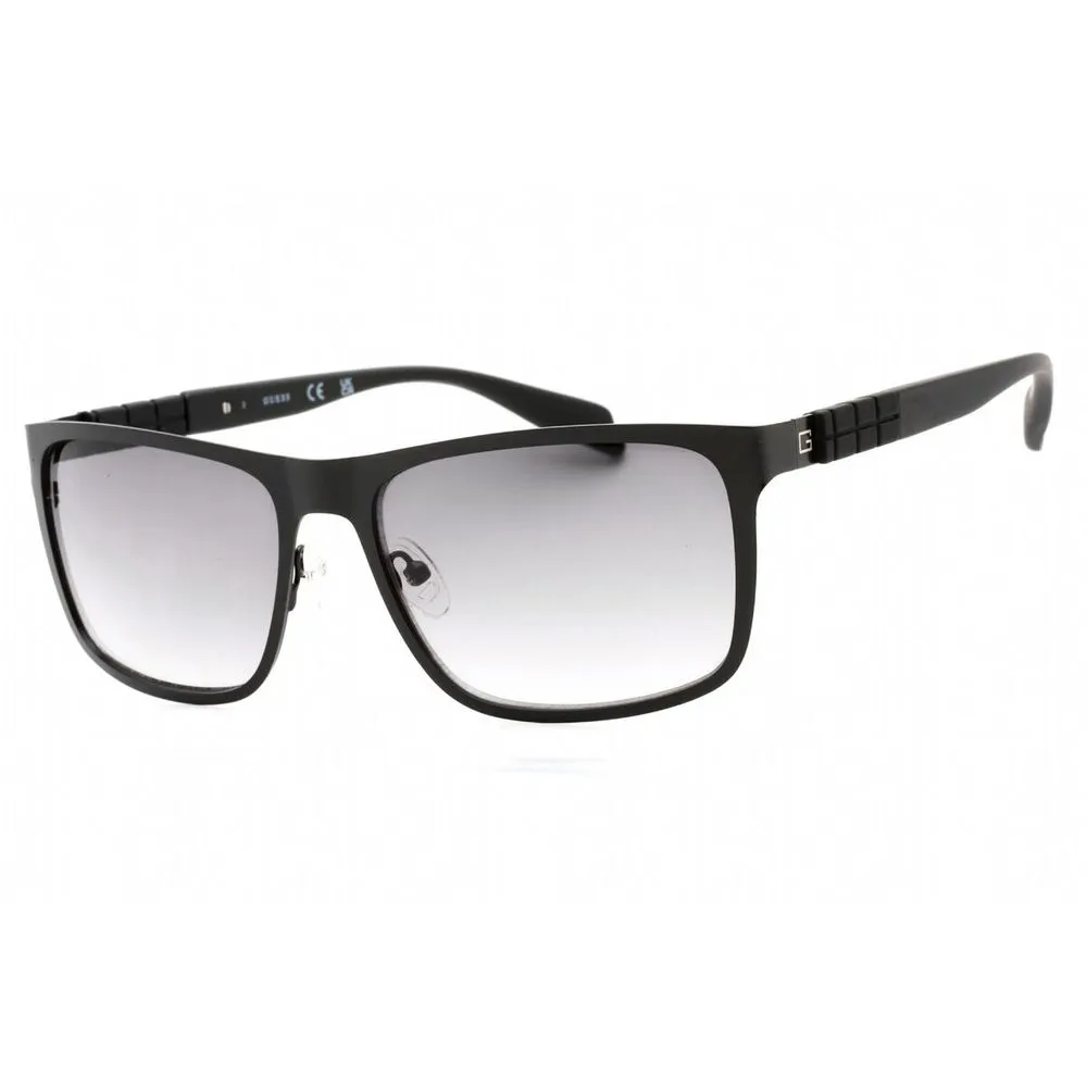 Guess Men's Black Metal Sunglasses