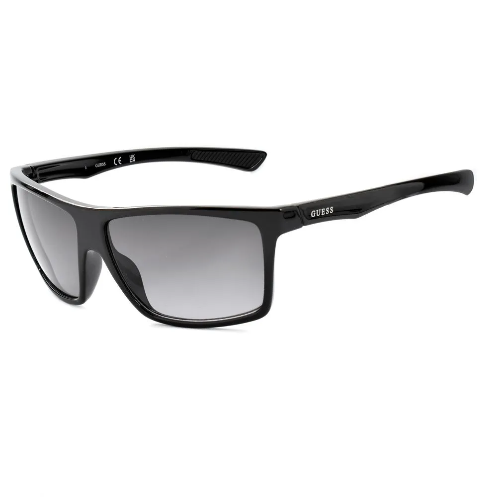 Guess Men's Black Resin Sunglasses