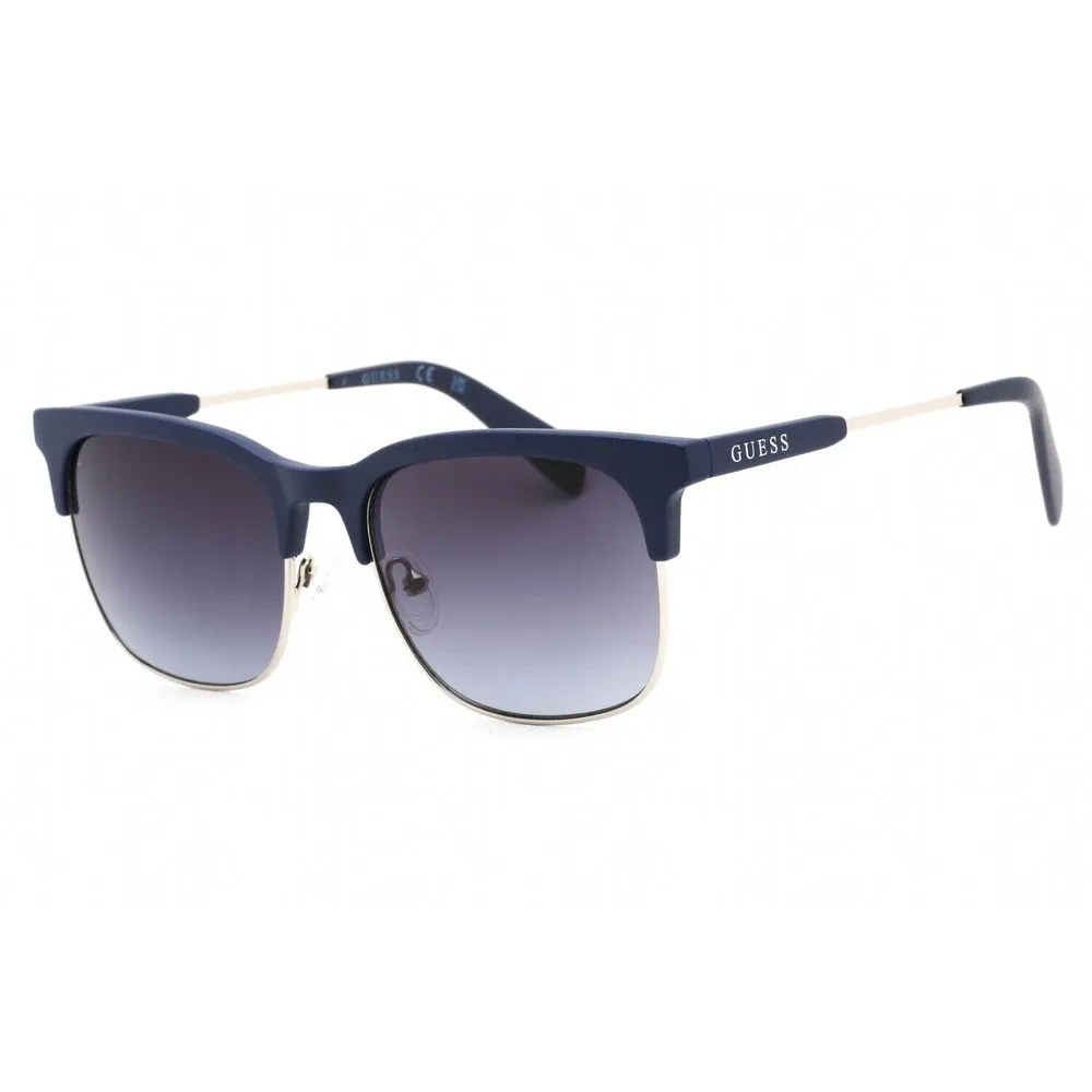 Guess Men's Blue Resin Sunglasses