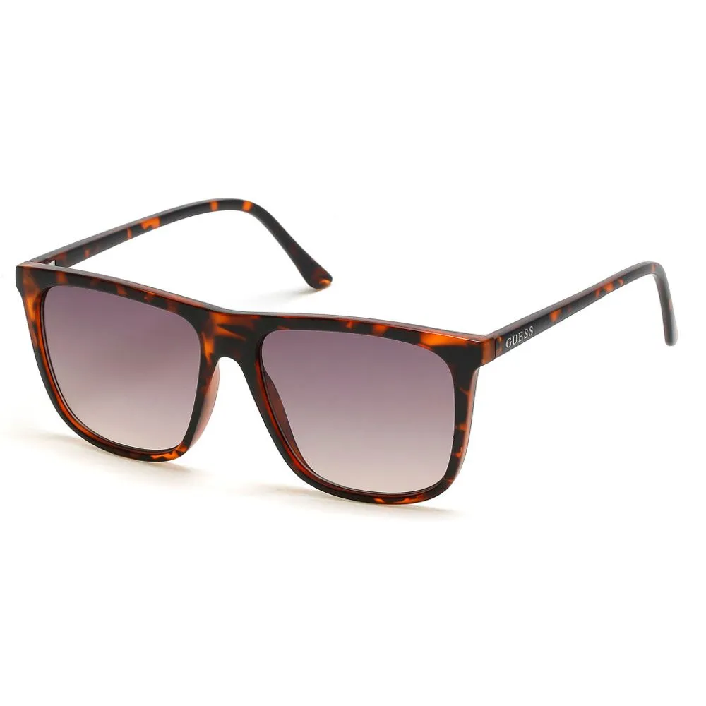 Guess Men's Brown Resin Sunglasses
