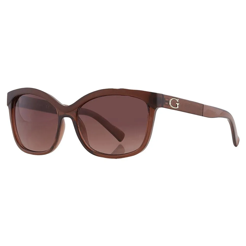 Guess Women's Brown Resin Sunglasses