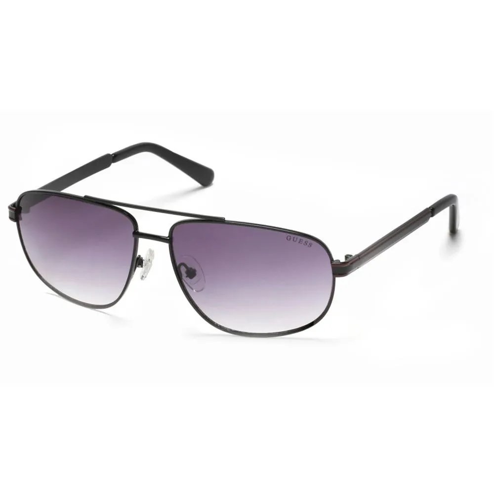 Guess Men's Gray Metal Sunglasses