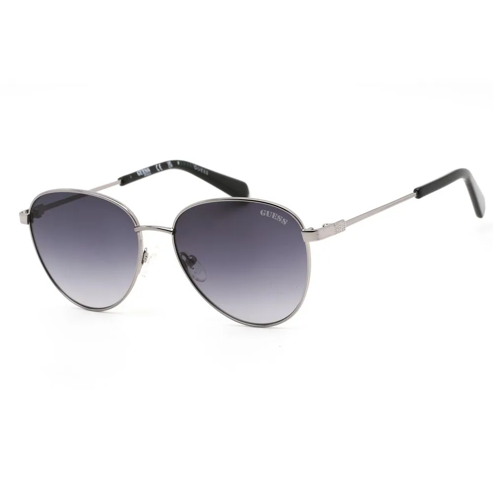 Guess Unisex Gray Metal Sunglasses