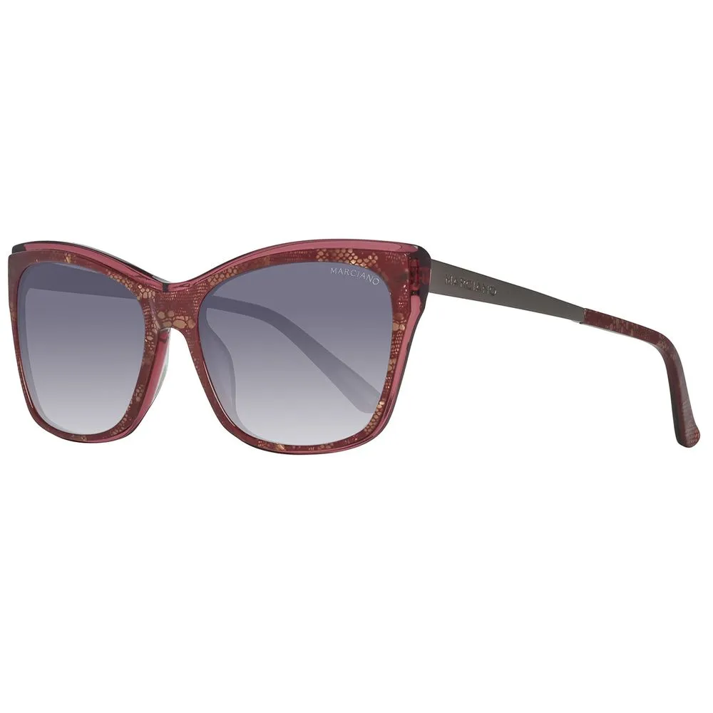 Marciano by Guess Women's Brown Metal And Acetate Sunglasses