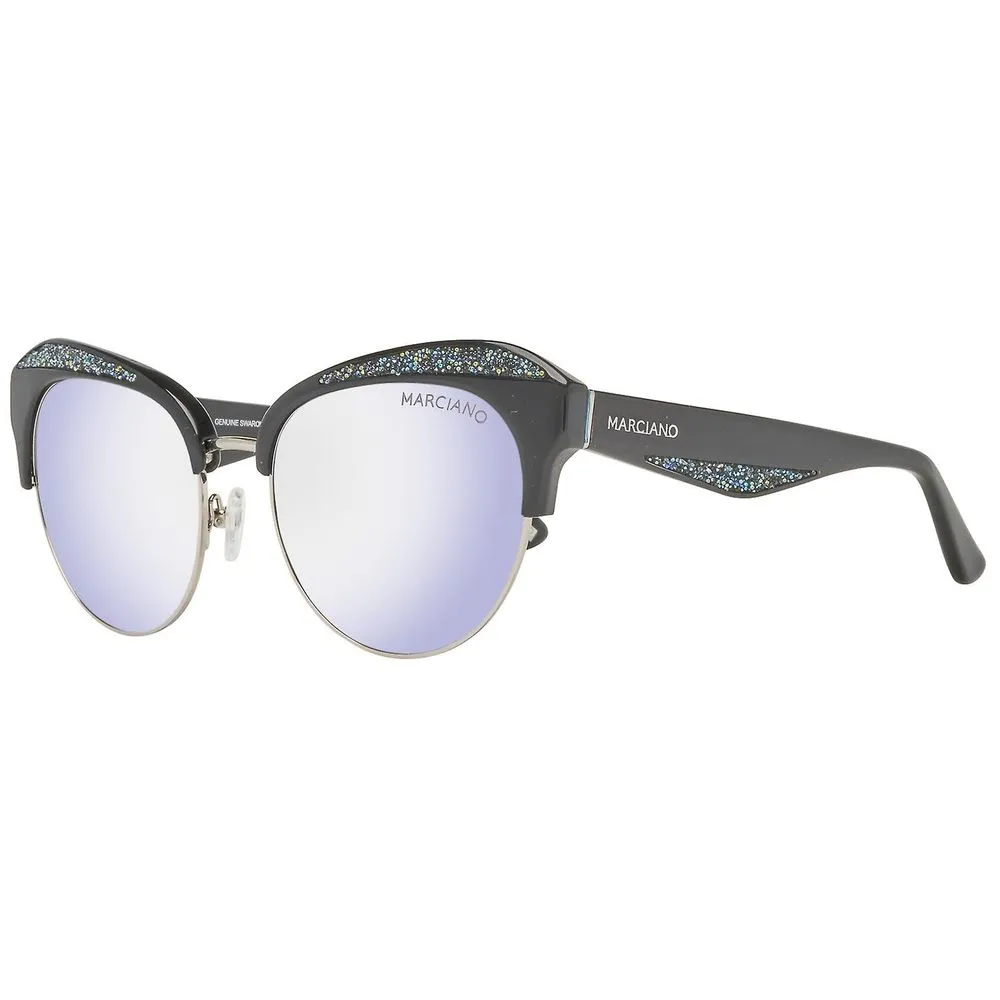 Marciano by Guess Women's Black Acetate Sunglasses