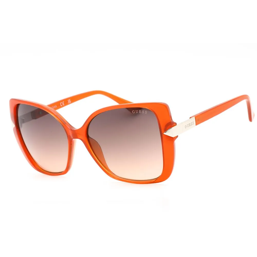 Guess Women's Orange Resin Sunglasses
