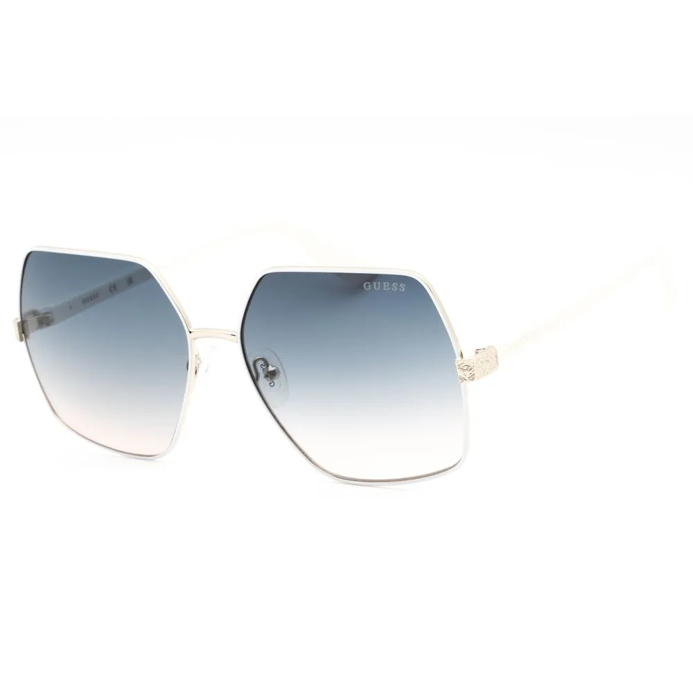 Guess Women's White Metal Sunglasses