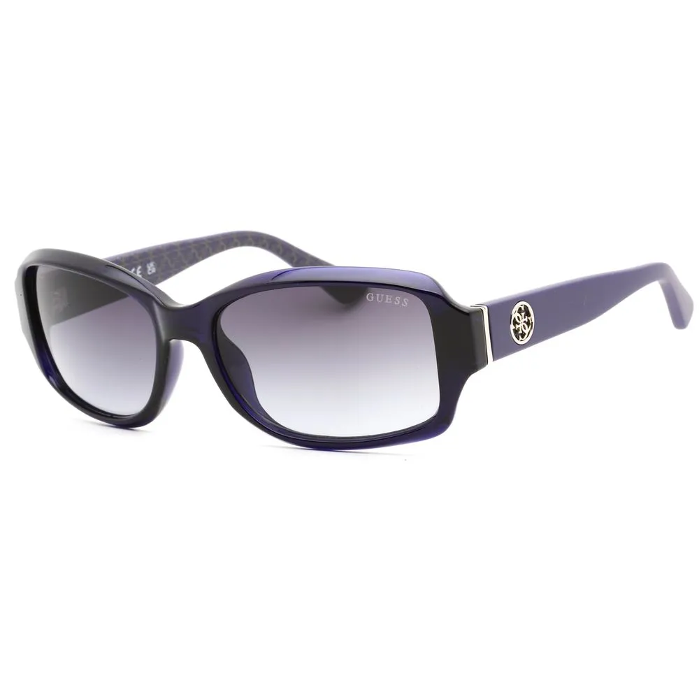 Guess Women's Blue Resin Sunglasses