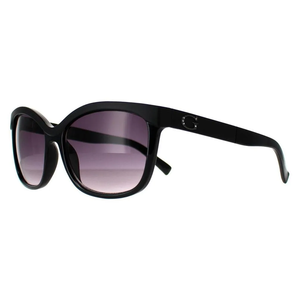 Guess Women's Black Resin Sunglasses