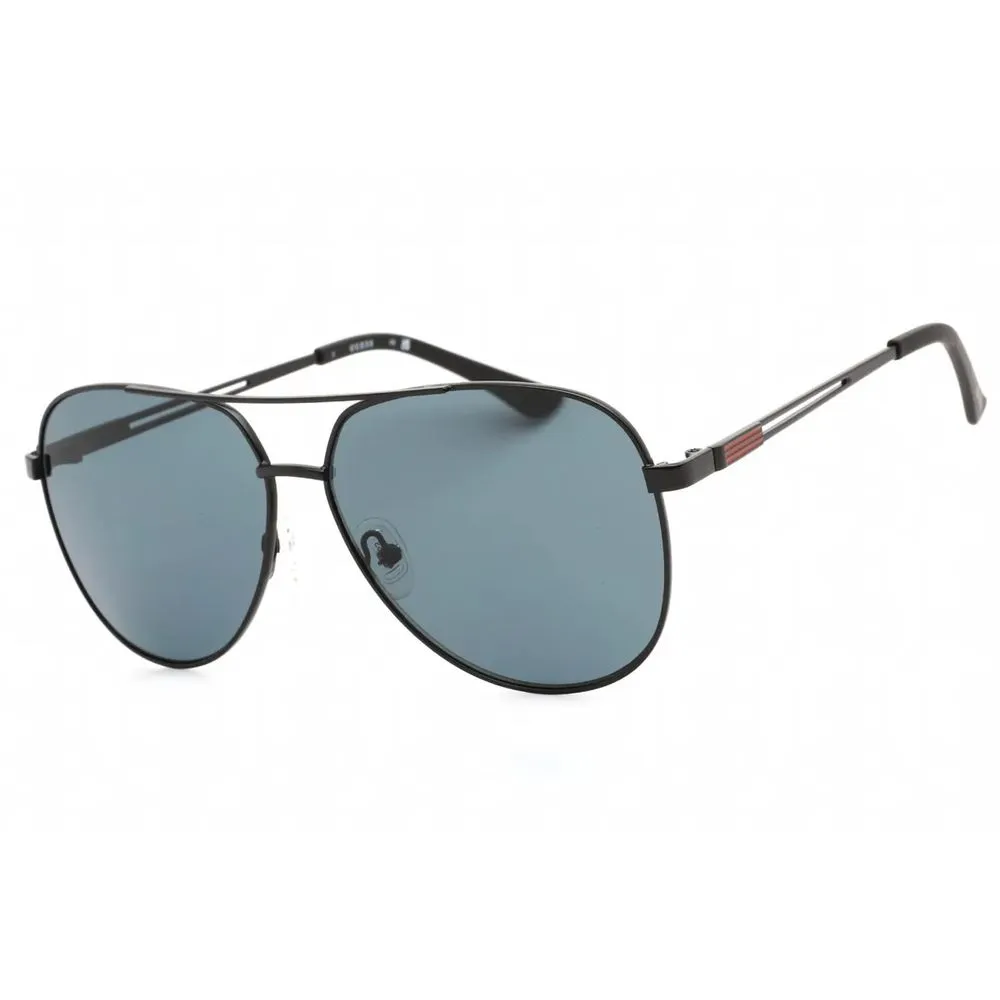 Guess Men's Black Metal Sunglasses