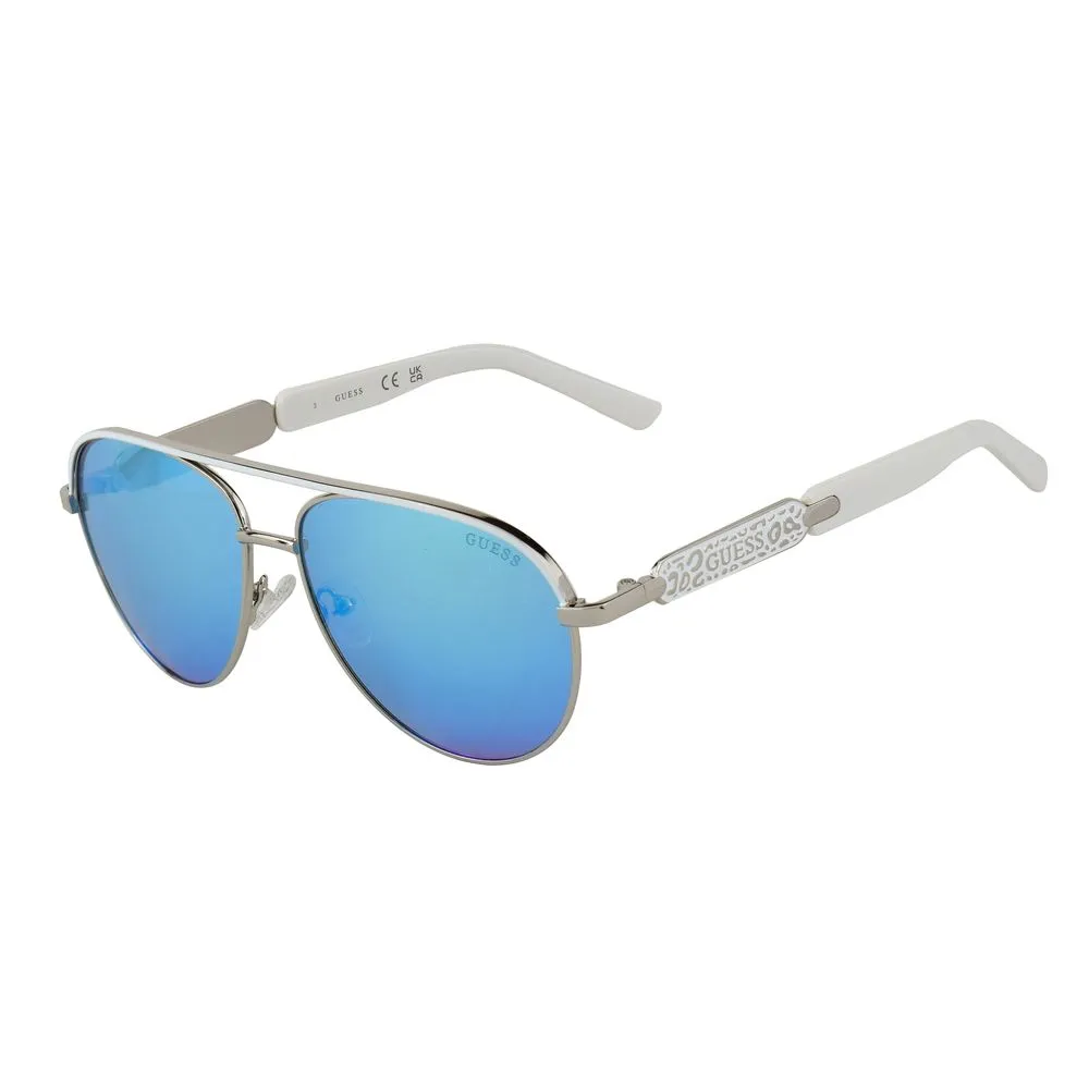 Guess Women's Gray Metal Sunglasses