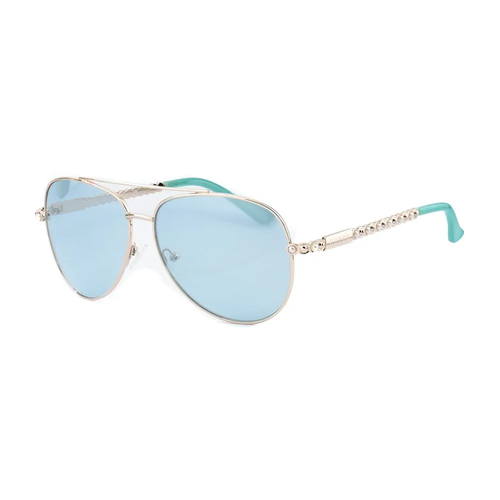 Guess Women's Gold Metal Sunglasses