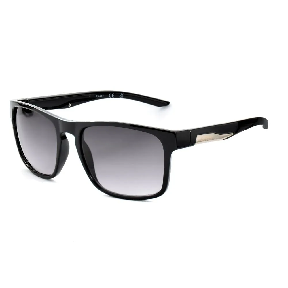 Guess Unisex Black Resin Sunglasses