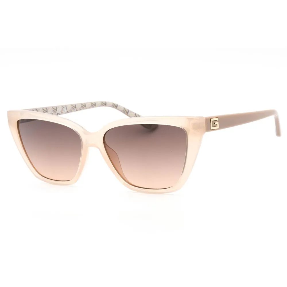 Guess Women's Beige Resin Sunglasses