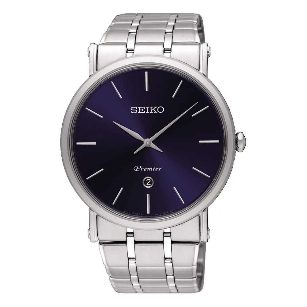 Seiko Men's Silver Steel Watch
