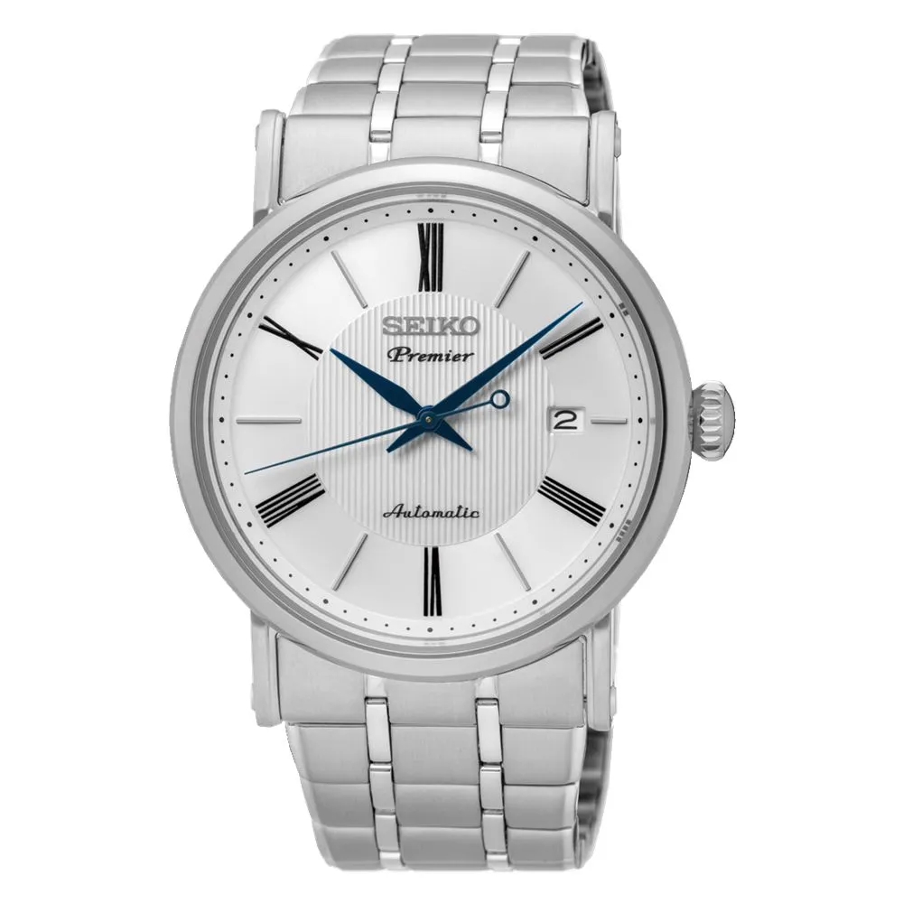 Seiko Men's Gray Stainless Steel Watch