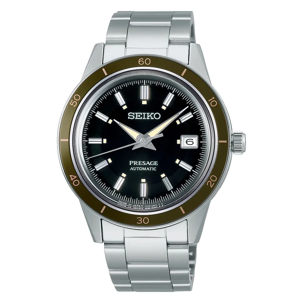 Seiko Men's Gray Stainless Steel Watch