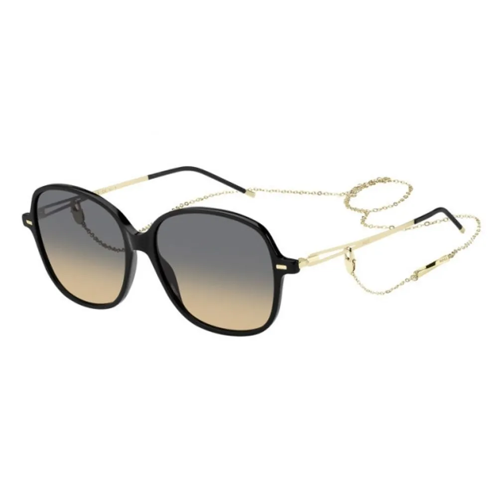 Hugo Boss Women's Black Acetate Sunglasses
