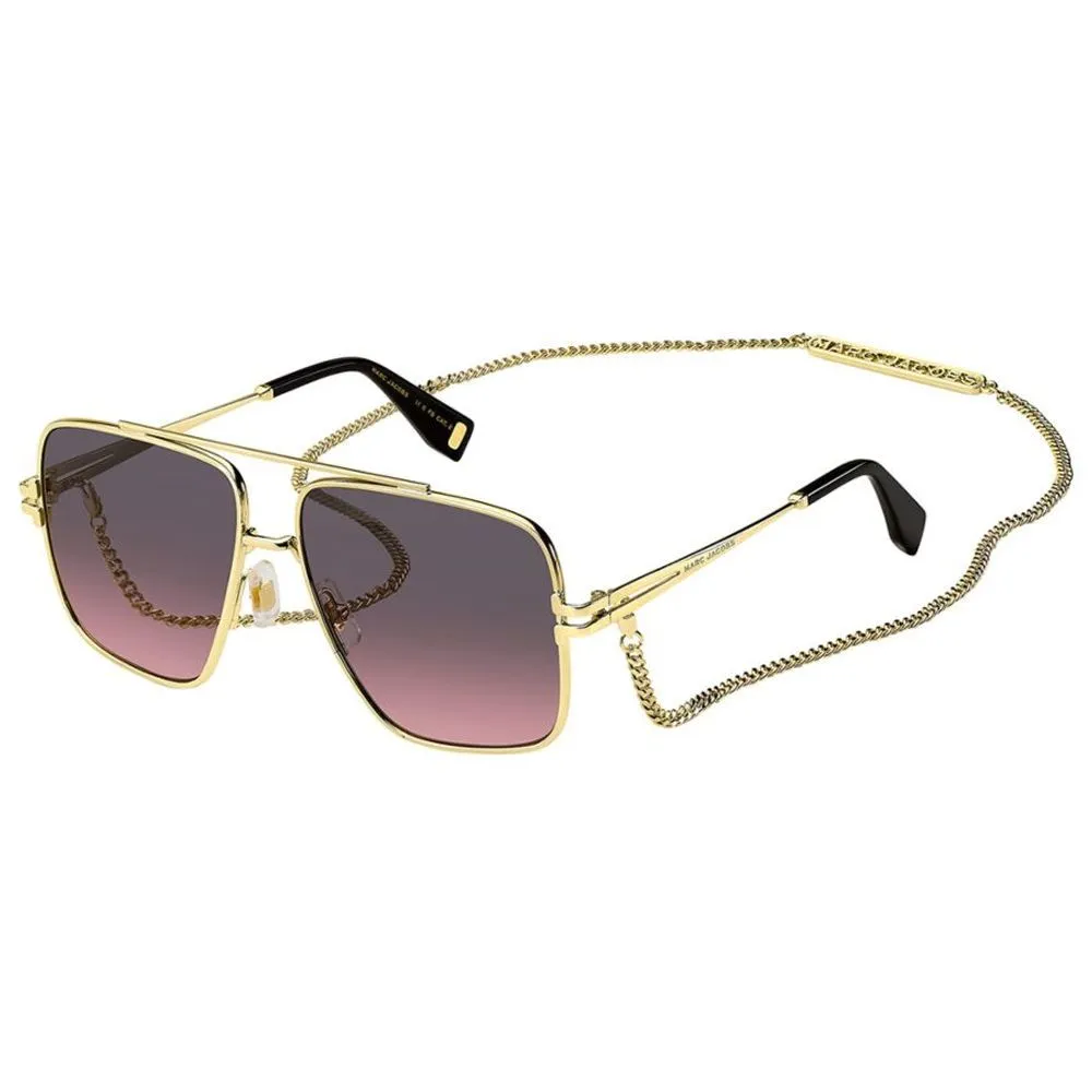 Marc Jacobs Women's Gold Metal Sunglasses