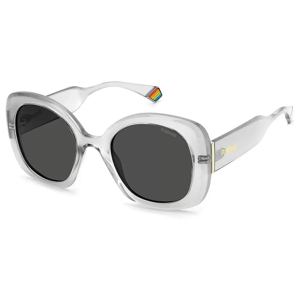 Polaroid Women's Gray Metal Sunglasses