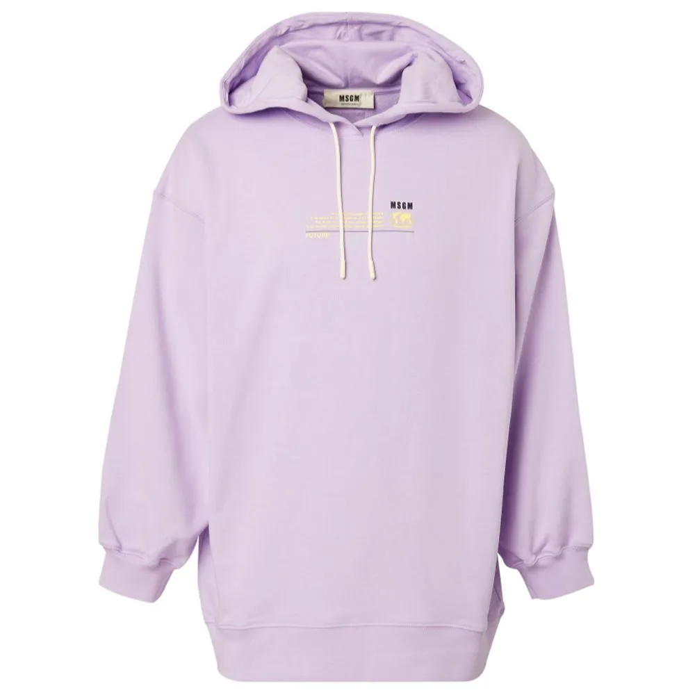 MSGM Men's Purple Cotton Sweater