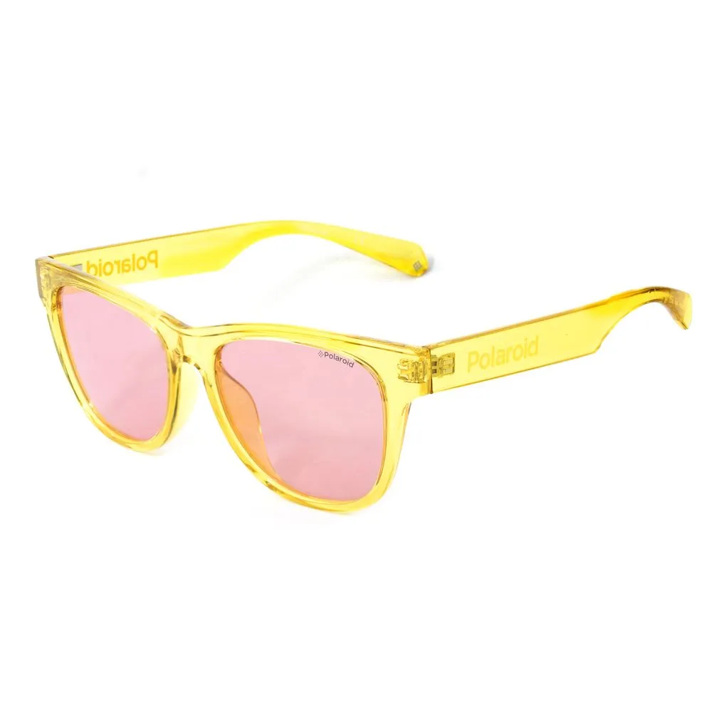 Polaroid Women's Yellow Plastic Sunglasses