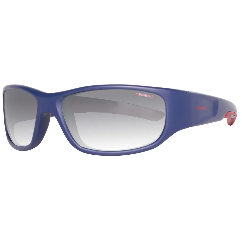 Polaroid Unisex Blue Metal Sunglasses