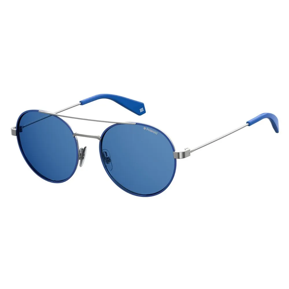 Polaroid Women's Blue Metal Sunglasses