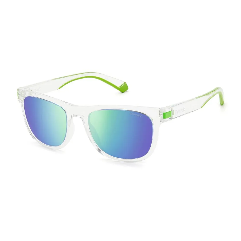 Polaroid Men's Green Plastic Sunglasses
