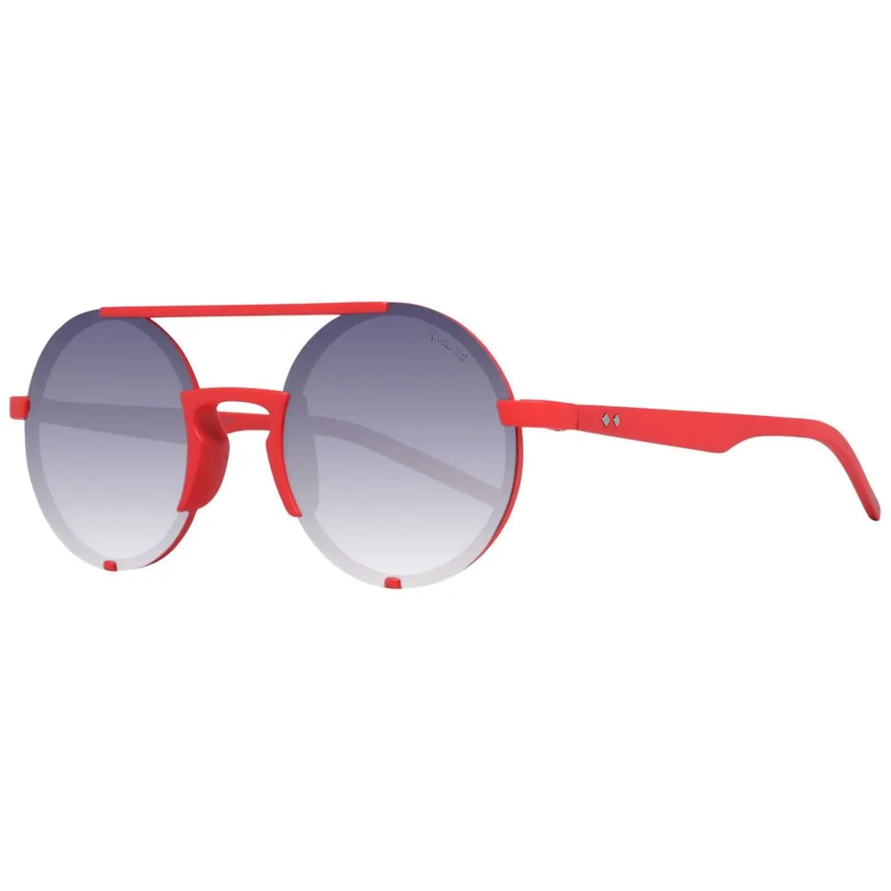 Polaroid Unisex Red Plastic Sunglasses