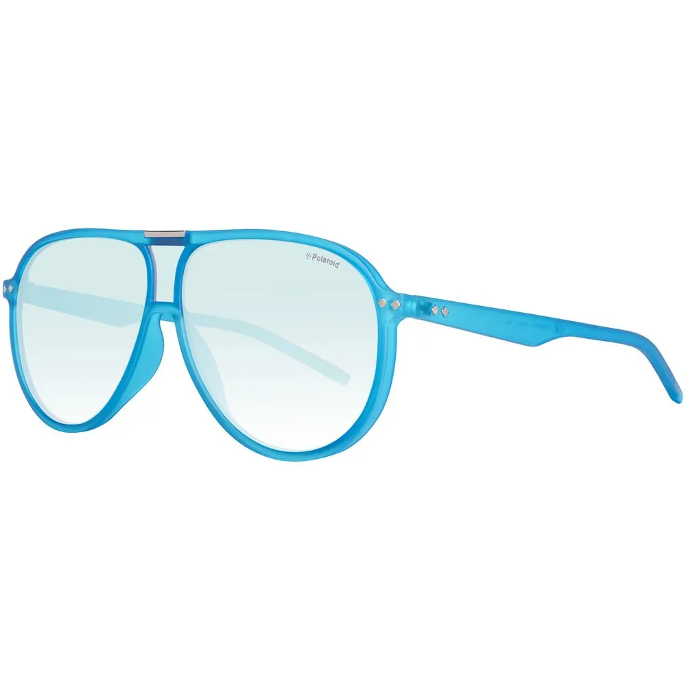 Polaroid Unisex Blue Acetate Sunglasses