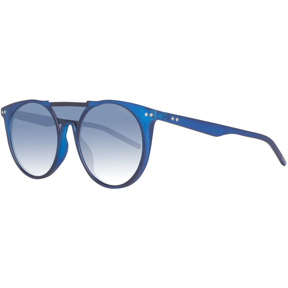 Polaroid Unisex Blue Acetate Sunglasses