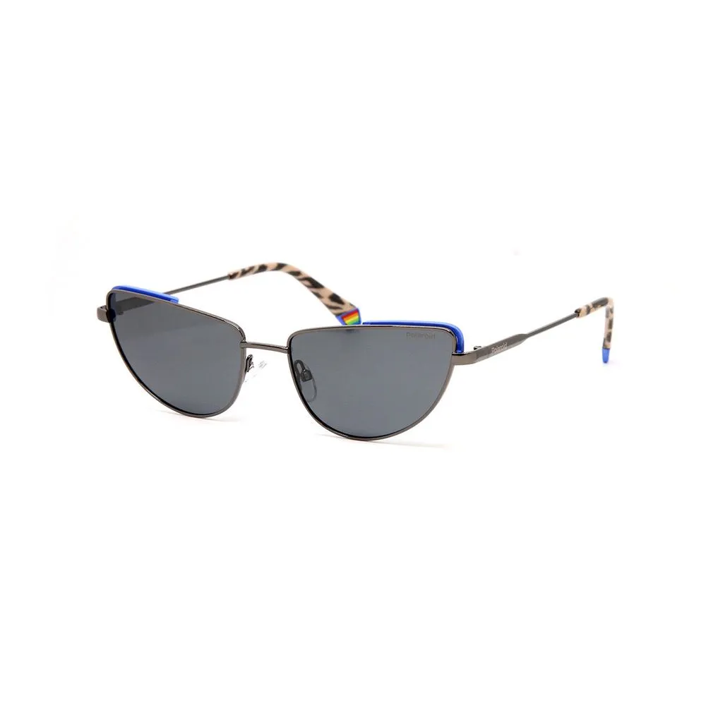 Polaroid Women's Gray Steel Sunglasses