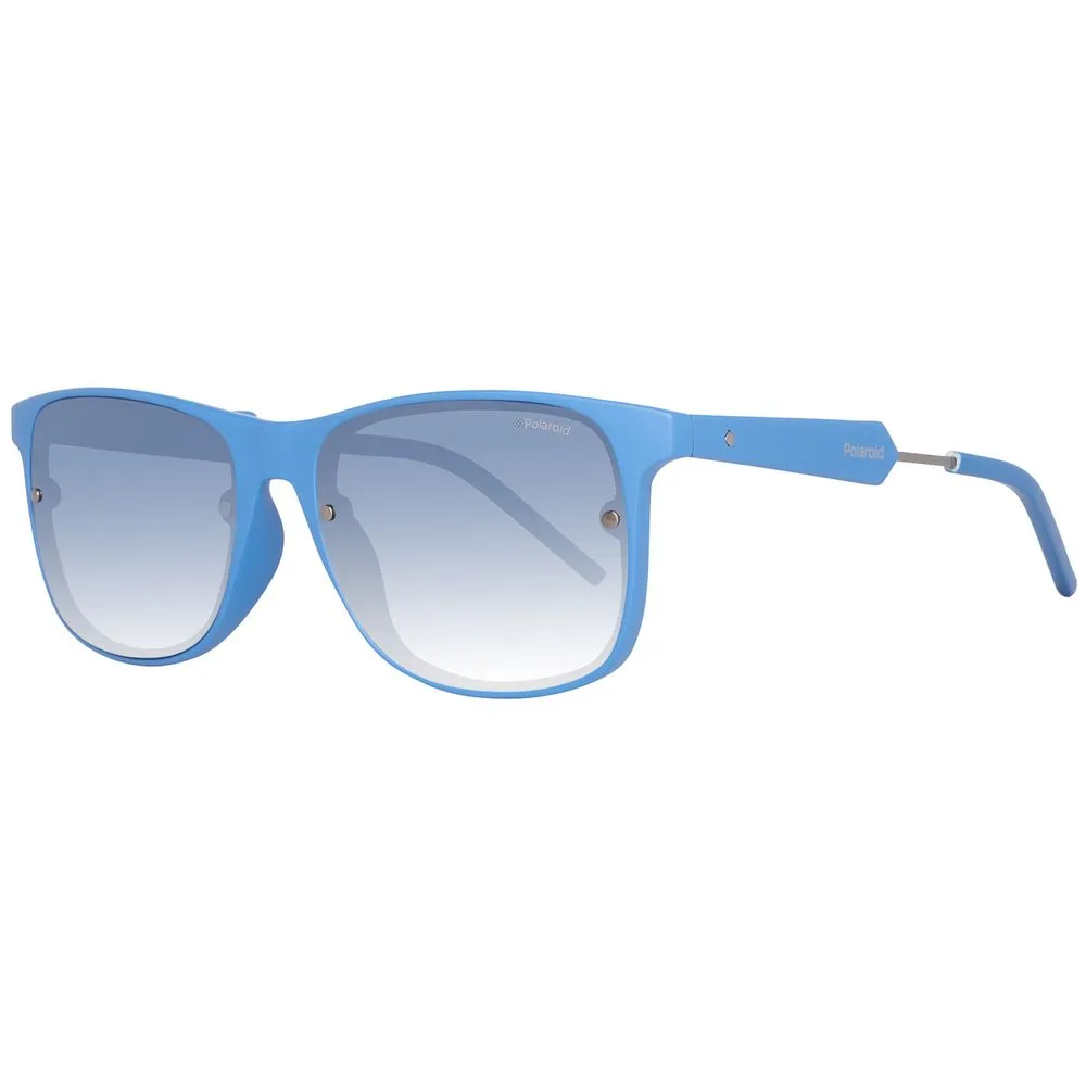 Polaroid Unisex Blue Acetate Sunglasses