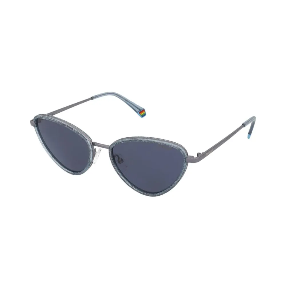 Polaroid Women's Blue Plastic Sunglasses
