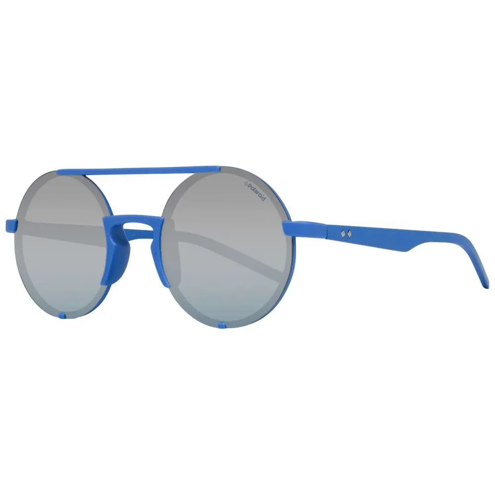 Polaroid Unisex Blue Plastic Sunglasses