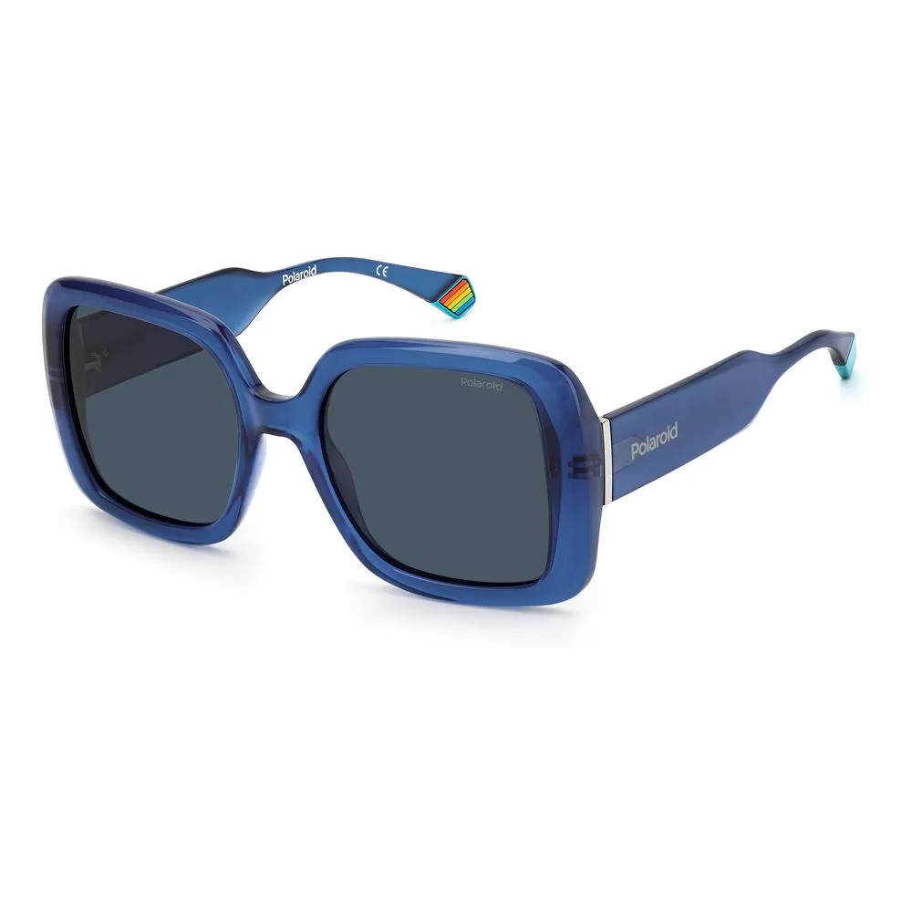 Polaroid Women's Blue Plastic Sunglasses