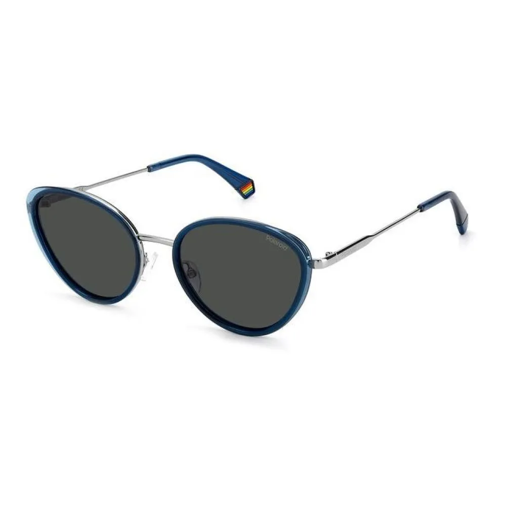 Polaroid Women's Blue Plastic Sunglasses