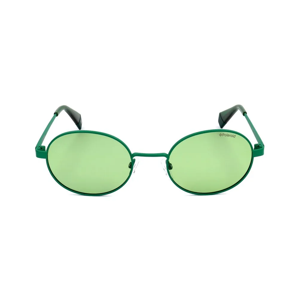 Polaroid Unisex Green Metal Sunglasses