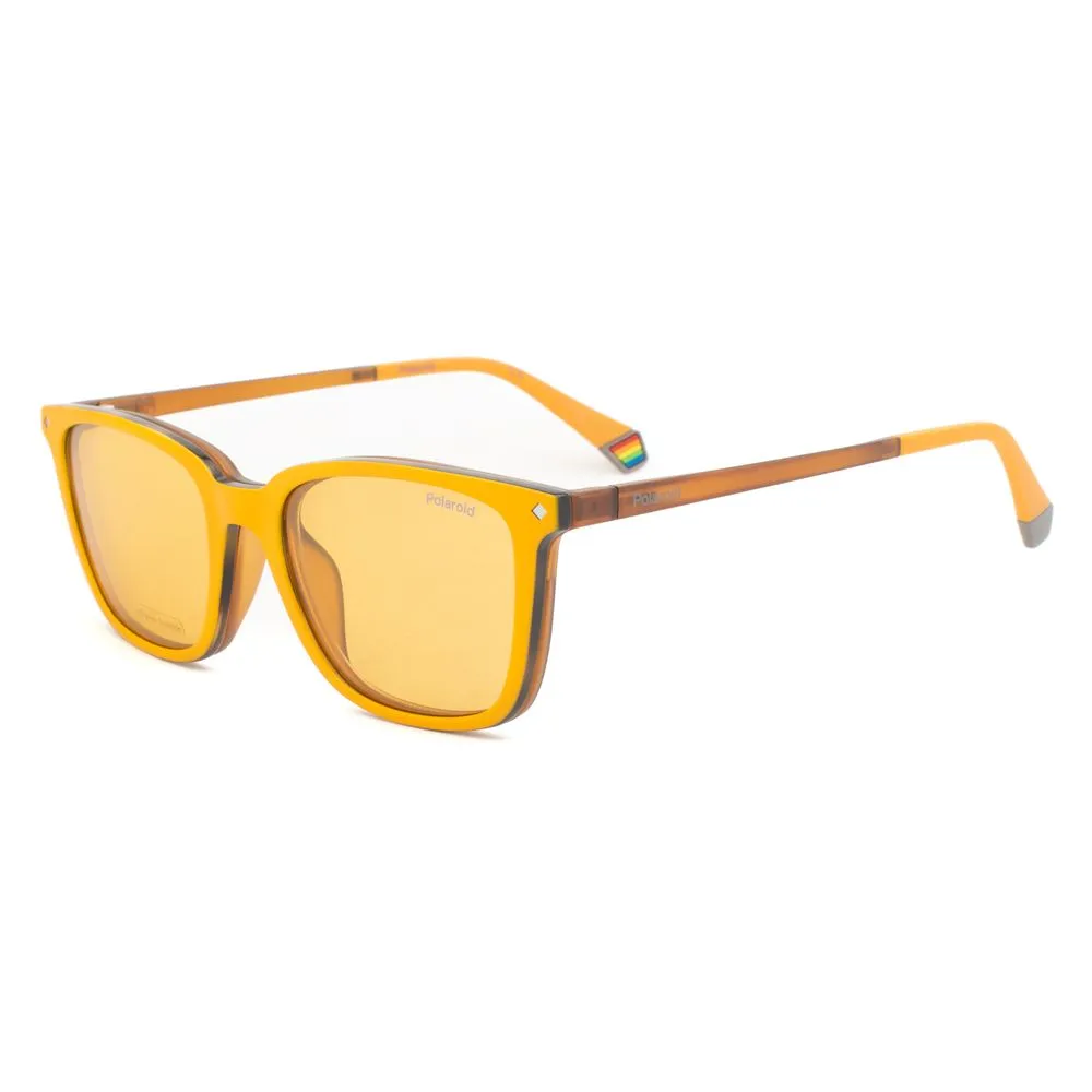 Polaroid Unisex Yellow Injected Sunglasses