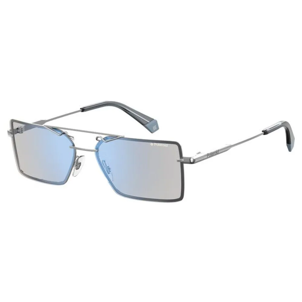 Polaroid Unisex Gray Metal Sunglasses