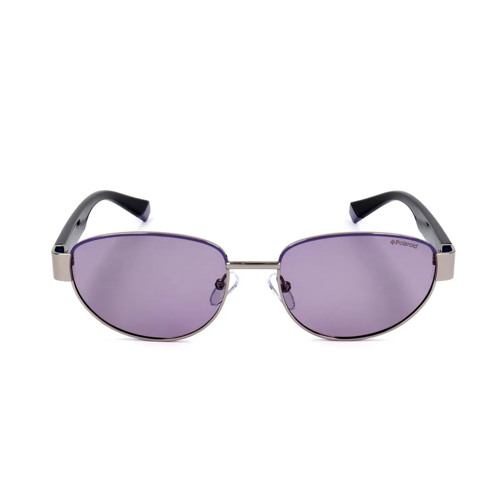 Polaroid Unisex Black Polycarbonate Sunglasses